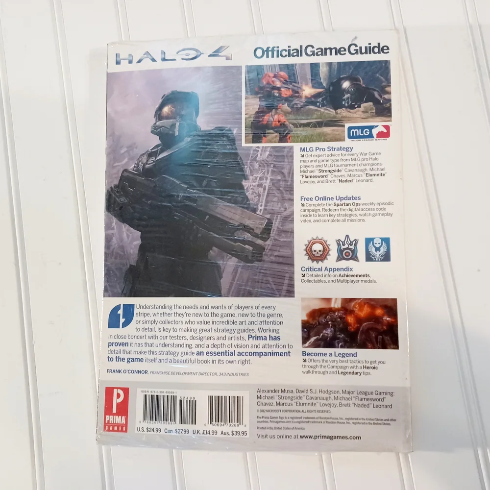 Halo 4 Official Game Guide for XBOX 360